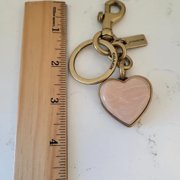 Coach Goldtone Key Ring - Picture 3 of 3
